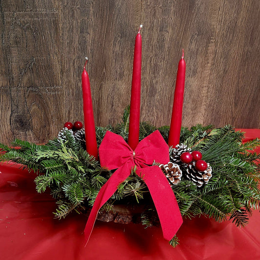 3_Candle_Centerpiece individually shipped