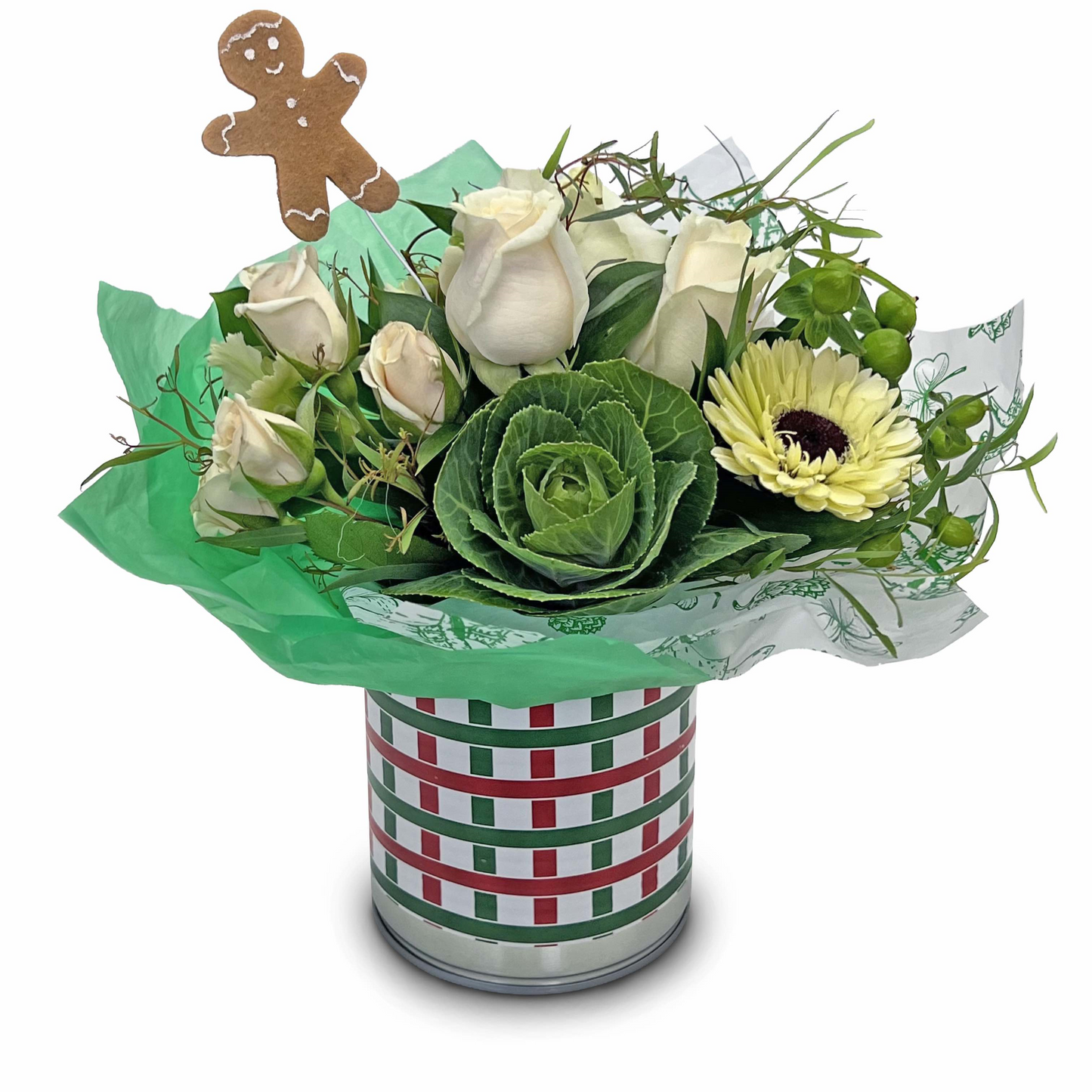 Country Chic Christmas Centerpieces