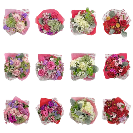 Valentine's Day Combo Box of Farm Bouquets