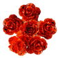 Jack O Lantern Painted Rose Bouquets