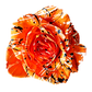 Jack O Lantern Halloween Painted Roses - Bulk