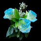 Painted Rose Bouquets (Your Color Choice) 3-Stem
