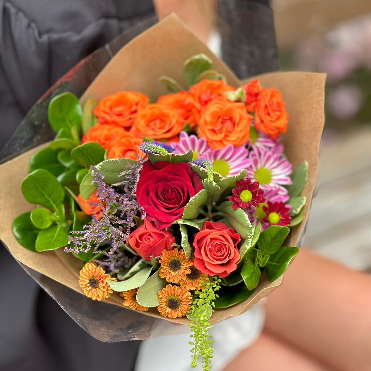 Crisp in the Fall Farm Bouquet