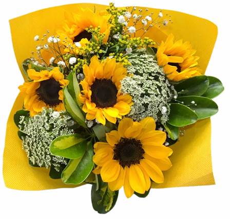 Yellow Sensation Farm Bouquet