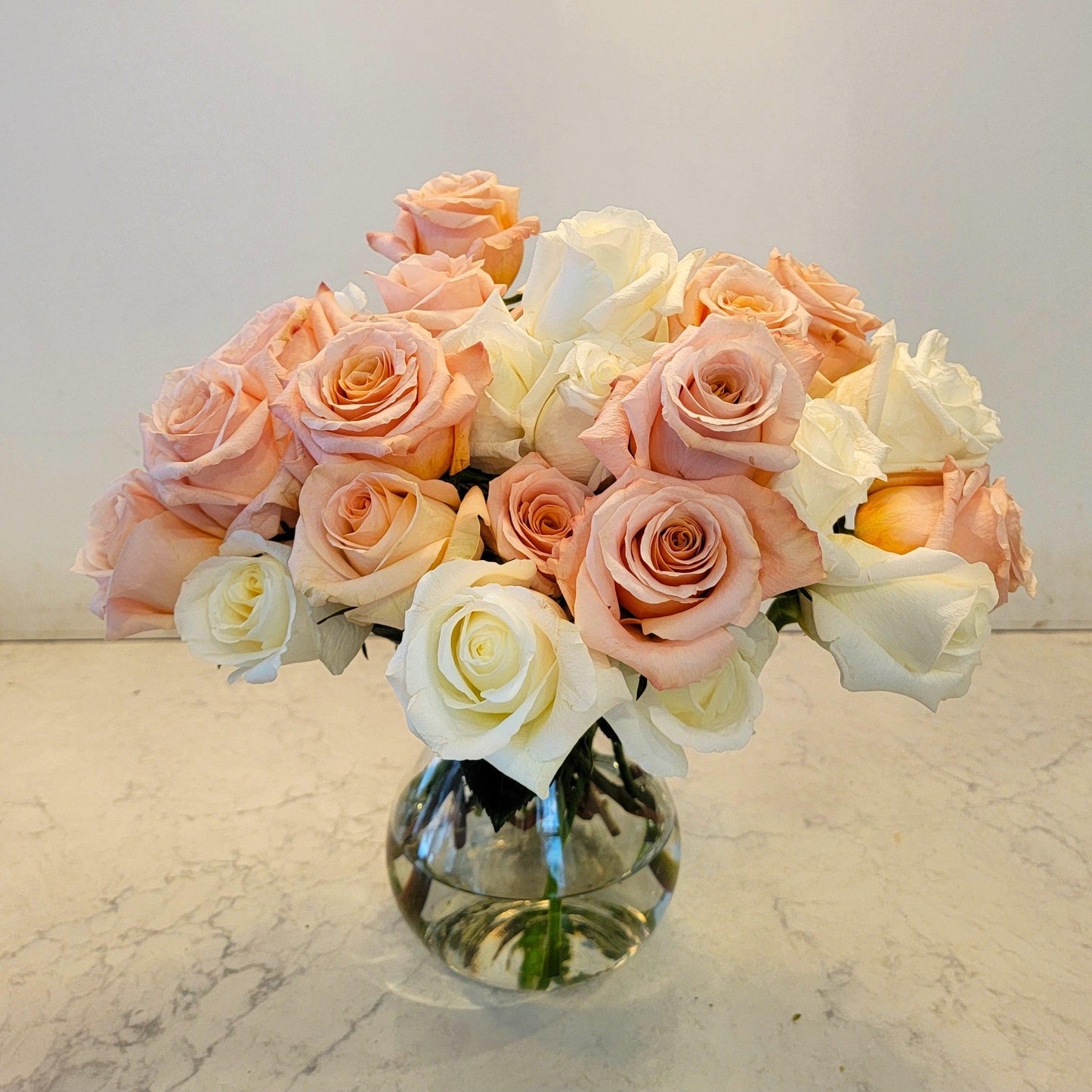 Peaches & Cream - 48LongStems.com