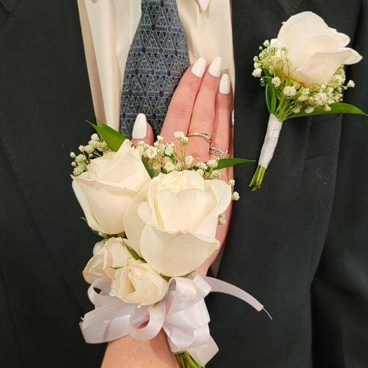 Rose Corsages and Boutonnieres Combo - Flowers For FundraisingRose Corsages and Boutonnieres ComboRose Corsages and Boutonnieres ComboRose Corsages and Boutonnieres ComboRose Corsages and Boutonnieres Combo