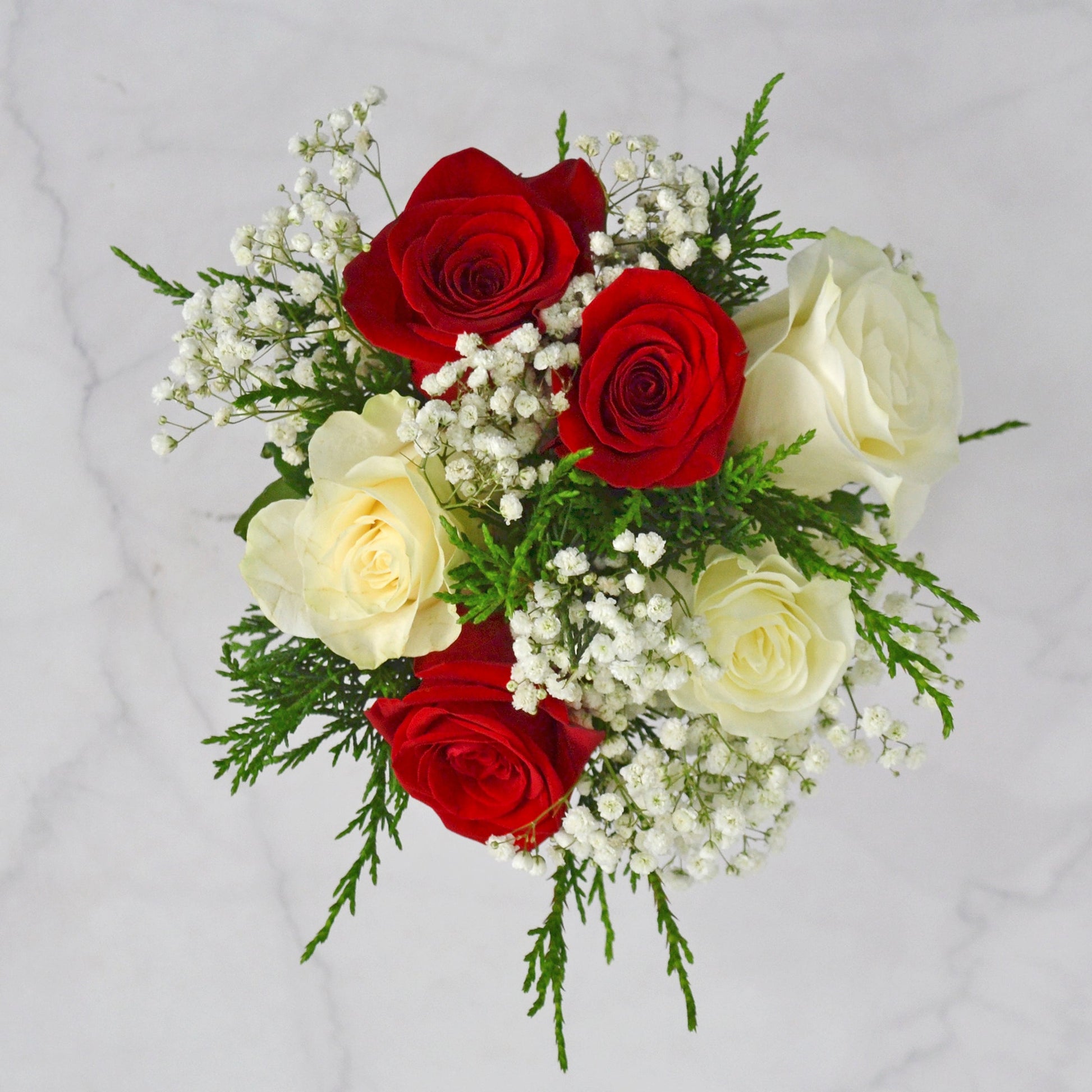 Winter 6 - Stem Red and White Rose Bouquet - Flowers For FundraisingWinter 6 - Stem Red and White Rose BouquetWinter 6 - Stem Red and White Rose BouquetWinter 6 - Stem Red and White Rose BouquetWinter 6 - Stem Red and White Rose Bouquet