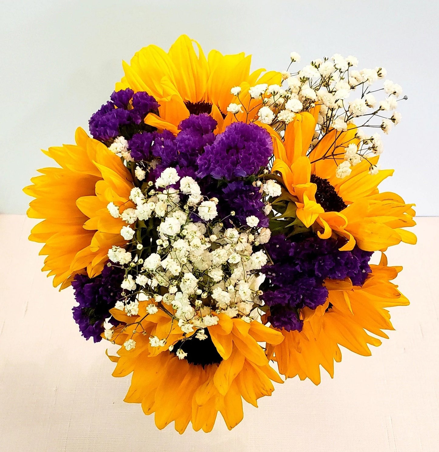 Sunny Smiles, 5 Sunflowers - 10 Bqts - 48LongStems.com