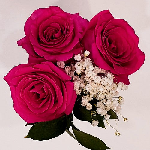 Valentine's Day Rose Bouquets 3-Stem