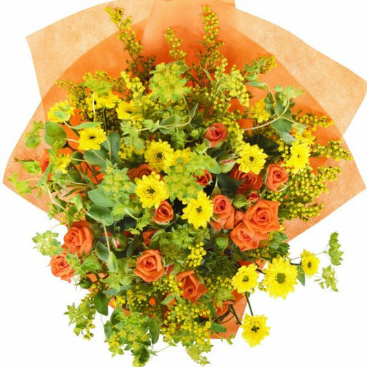 Amber Fall Thanksgiving Bouquets - 14 Bqts, 45cm, 15 Stems