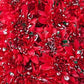 Red Tinted Christmas Mum Bouquets