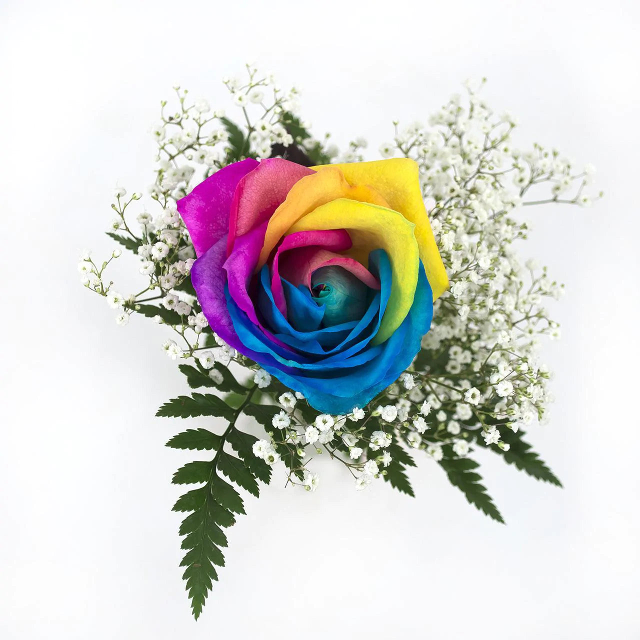 Rainbow Rose Bouquets