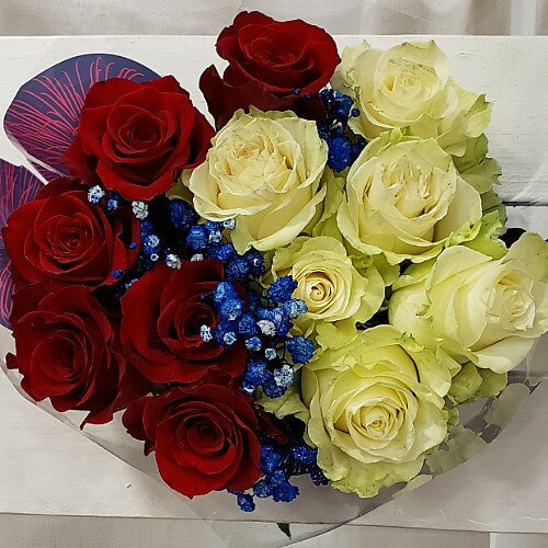4th of july rose bouquets